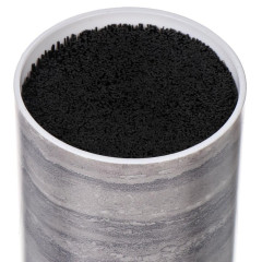 Подставка для ножей СПЕКТР, Y4-7001, пластик.,цилиндр., 11х11х22 см (434771)