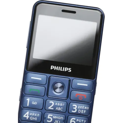 Сотовый телефон Philips E207 DS синий