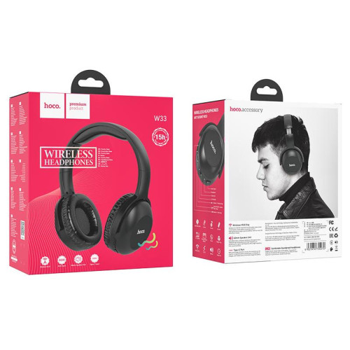 Гарнитура Bluetooth HOCO W33 Black