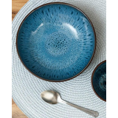 Тарелка керамика Daniks Файруза, суповая, круглая, 20 см (365999)