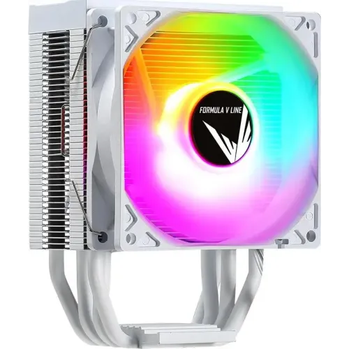Кулер ALL Formula Ice Burg ARPW 4P ARGB белый 4-pin 17-34dB Al+Cu 170W
