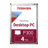 HDD SATA 4TB TOSHIBA HDWD240UZSVA P300 (5400rpm) 128Mb