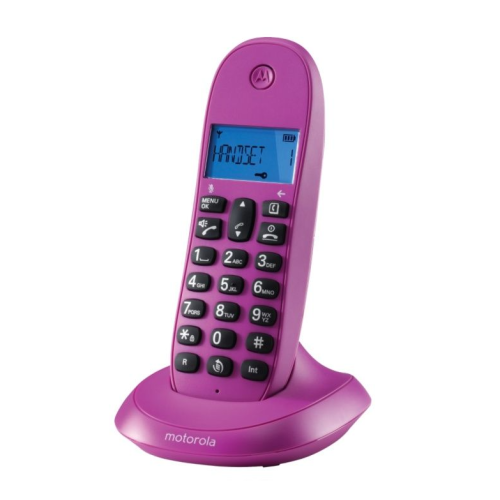Телефон-радио MOTOROLA C1001LB+ фиолетовый