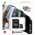 Карта micro-SD 256 GB Kingston Class10 SDCS2/256Gb Canvas Select Plus + адаптер