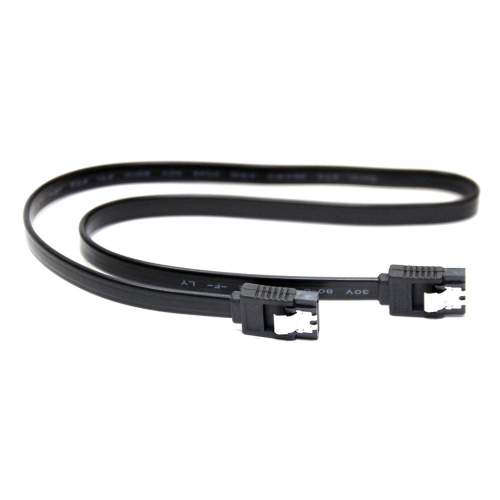 Кабель SATA 0.5m 5BITES SATA2-750S-BK