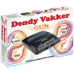 Игровая консоль DENDY Vakker [300 игр] + световой пистолет