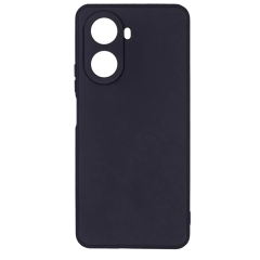 Бампер Huawei Nova 10 SE 4G ZIBELINO Soft Matte черный с микрофиброй