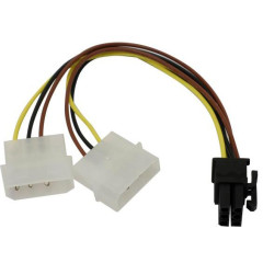 Кабель питания 2х6pin-8pin PCI Express Video ORIENT C391