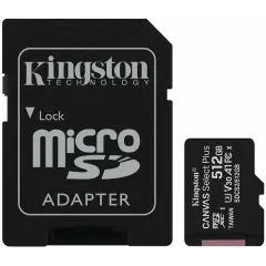 Карта micro-SD 512 GB Kingston SDCS2/512Gb Canvas Select Plus + adapter