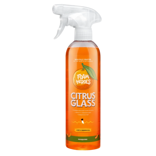 Очиститель стекол универсальный Foam Heroes Citrus Glass 500мл FHB086