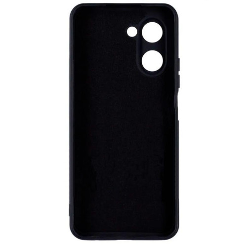 Бампер Realme C33 4G/C33 2023 4G ZIBELINO Soft Matte черный с микрофиброй