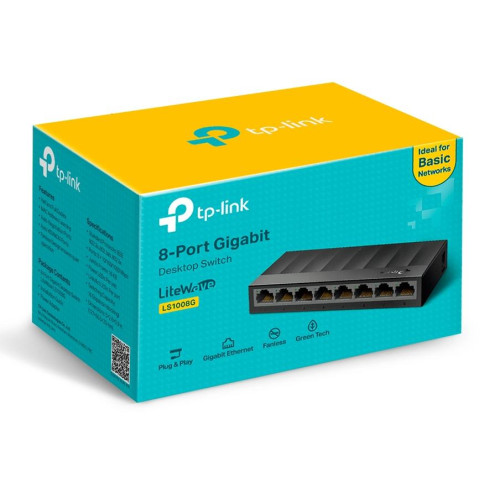 Коммутатор TP-LINK  LS1008G