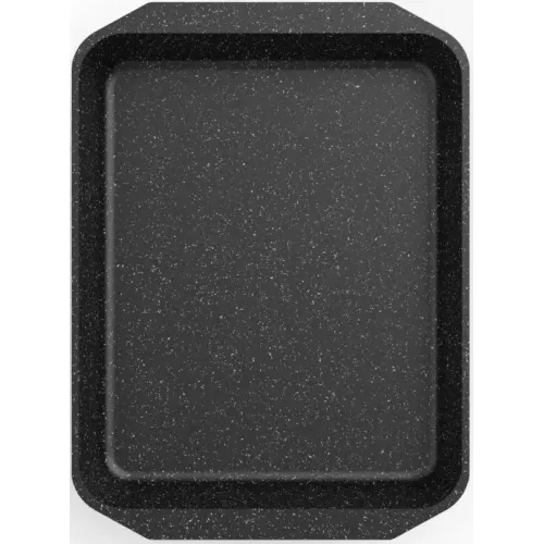 Противень МЕЧТА Гранит black, алюм., прямоугольная, 33х22х5.5 см, черная (93802)(448762)