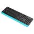 Клавиатура A4Tech  Fstyler FKS10 черный/синий