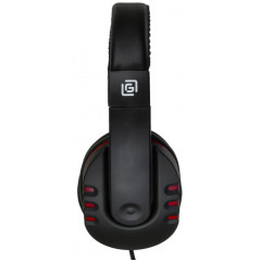 Гарнитура Oklick HS-L380G черный/красный