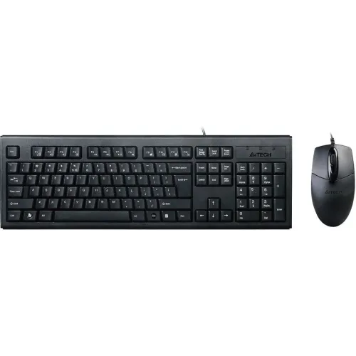 Клавиатура + Мышь A4Tech KRS-8372 клав:черный мышь:черный USB