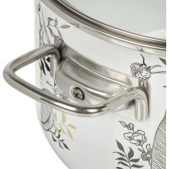 Кастрюля APPETITE Botany, эмаль, индукция, 2 л (1SD165S)(459406)