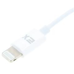 Переходник 8pin - 3.5 мм EXPLOYD EX-AD-760 белый 