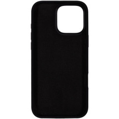 Бампер Apple IPhone 16 Pro Max ZIBELINO Soft Case черный