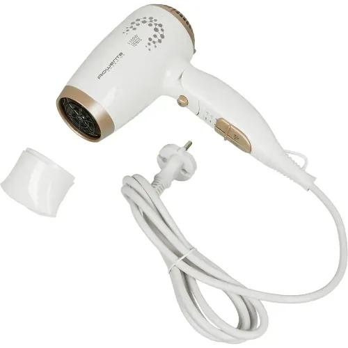Фен ROWENTA CV3620F0, 1700 Вт, White/Gold