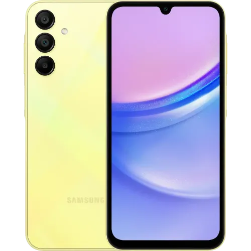 Сотовый телефон Samsung Galaxy A15 6/128Gb желтый