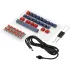 Клавиатура A4 Bloody S98 Sports Navy BLMS Plus LED