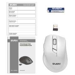 Мышь SVEN RX-425W белый
