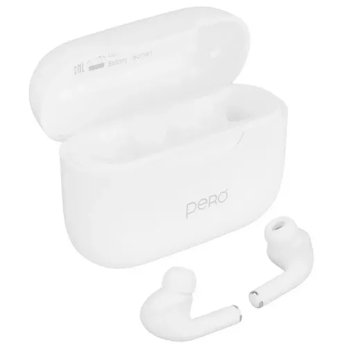 Гарнитура Bluetooth Pero TWS06 Comfort белый
