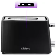 Тостер Kitfort KT-2054 черный