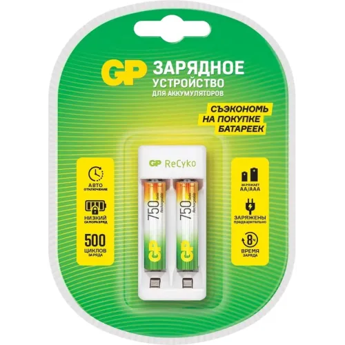 ЗУ д/аккум GP  E211/75AAAHCCS-2CR1