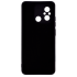 Бампер Xiaomi Redmi 12C 4G/11A/Poco C55 ZIBELINO Soft Matte черный с микрофиброй