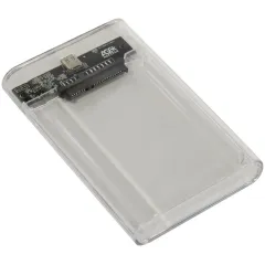 Внешний корпус AgeStar 3UB2P6C SATA III USB3.0 пластик прозрачный