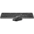 Клавиатура + Мышь A4Tech Fstyler FGS1035Q черный/серый  