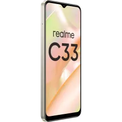 Сотовый телефон REALME C33 128Gb золотистый