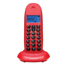 Телефон-радио MOTOROLA C1001LB+ красный