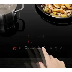 Стол электрический Samsung NZ64H37070K/WT черный индукция