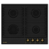 Стол газовый NORDEN ANTIQUE 64G MBL RUSTIC FFD матовый черный