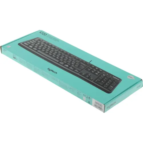 Клавиатура Logitech K120 черный (920-002508)