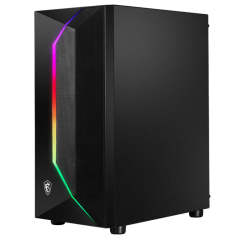 Корпус MSI MidiTower MAG VAMPIRIC 100R (ATX, без БП, ARGB, 2xUSB2.0 Type-A + USB3.2 Type-A)
