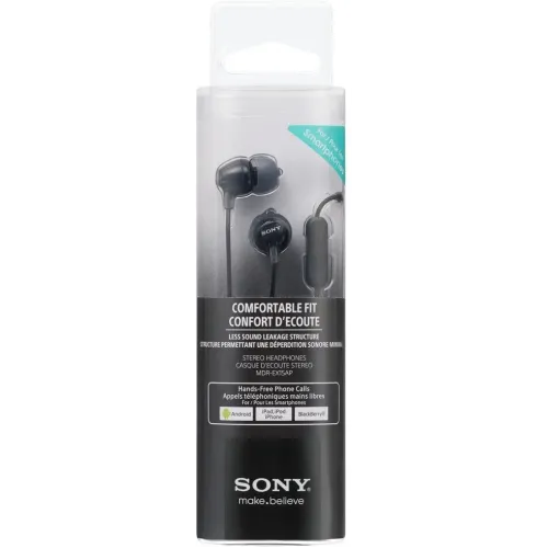 Наушники SONY MDR-EX 155 AP черный
