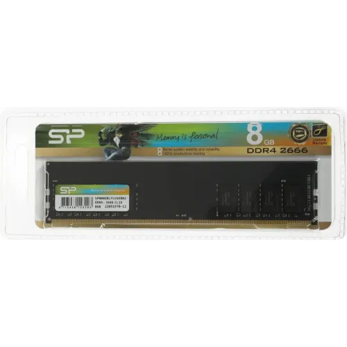 Память DDR4 8192Mb 2666Hz Silicon Power SP008GBLFU266B02