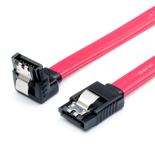 Кабель SATA 0.5m Atcom АТ0108 угловой