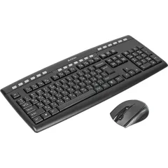 Клавиатура + Мышь A4Tech 9200F черный   