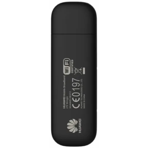 Модем 2G/3G/4G Huawei E8372 USB Wi-Fi +Router внешний черный
