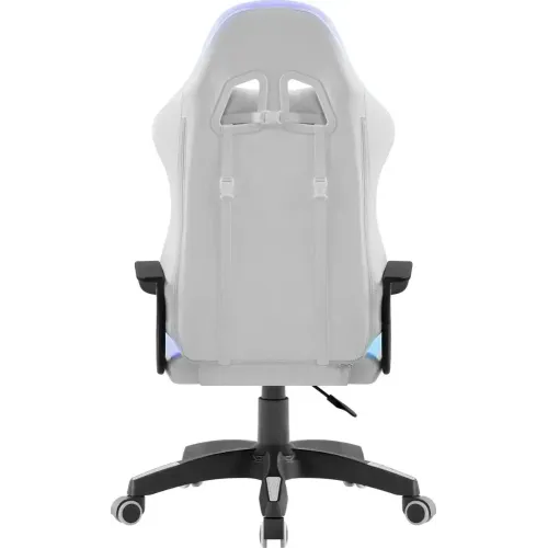 Кресло игровое Defender FACTOR X RGB экокожа белый