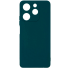 Бампер Tecno Spark 10 Pro 4G ZIBELINO Soft Matte темно-зеленый с микрофиброй