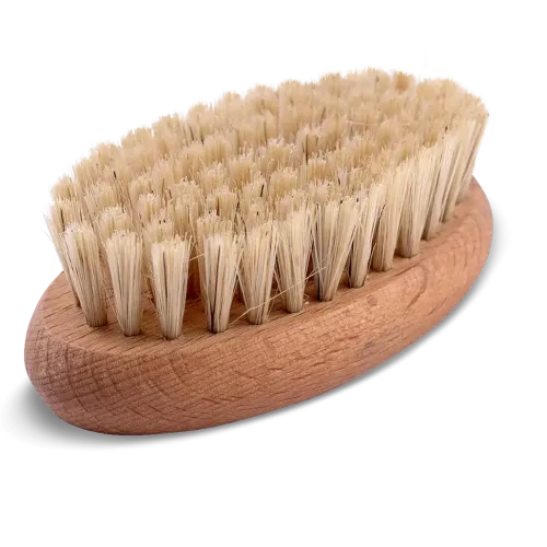 Щетка для очистки кожи Foam Heroes Natural Boar's Hair Brush 10.2x5.5см FHA015