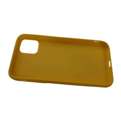 Бампер Apple iPhone 11 ZIBELINO Soft Matte желтый
