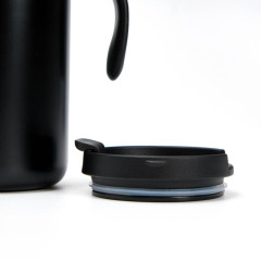 Термокружка SIMA Hot & Сool, 450 мл, сохраняет тепло 12 ч, черная (7294869)