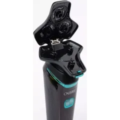 Бритва Cronier CR-1229 черный/бирюзовый